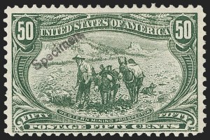 Sale 1217, Lot 1023, 1898 Trans-Mississippi Issue (Scott 285-293)