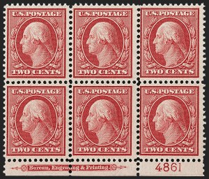 Sale 1217, Lot 1087, 1908-12 Issues (Scott 339-372)