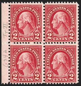 Sale 1217, Lot 1194, 1923-29 Issues (Scott 578-679)