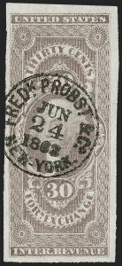 Sale 1217, Lot 1384, Revenues - First Issue