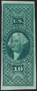 Sale 1217, Lot 1406, Revenues - First Issue