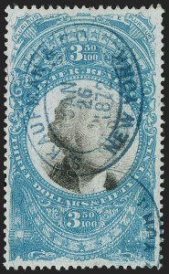 Sale 1217, Lot 1424, Revenues - Second and Third Issues