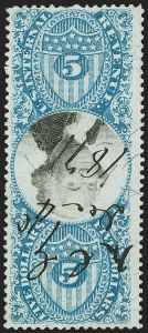 Sale 1217, Lot 1425, Revenues - Second and Third Issues