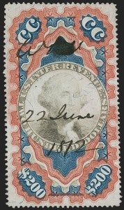 Sale 1217, Lot 1431, Revenues - Second and Third Issues