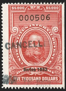 Sale 1217, Lot 1449, Revenues - Documentary