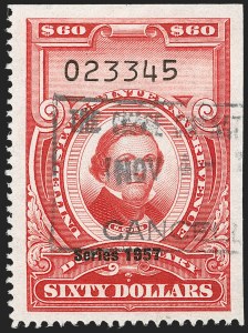 Sale 1217, Lot 1455, Revenues - Documentary