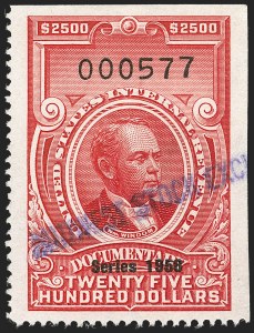 Sale 1217, Lot 1457, Revenues - Documentary