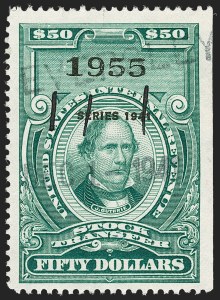 Sale 1217, Lot 1465, Revenues - Proprietary, Stock Transfer