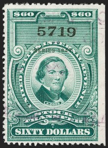 Sale 1217, Lot 1466, Revenues - Proprietary, Stock Transfer