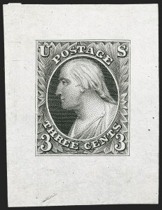 Sale 1217, Lot 503, 3c 1851-57 Issues - Essays and Proofs
