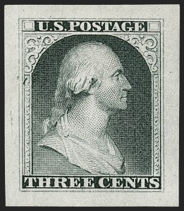 Sale 1217, Lot 504, 3c 1851-57 Issues - Essays and Proofs