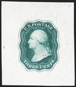 Sale 1217, Lot 507, 3c 1851-57 Issues - Essays and Proofs