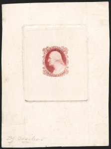 Sale 1217, Lot 509, 3c 1851-57 Issues - Essays and Proofs