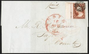 Sale 1217, Lot 514, 3c 1851-57 Issues - Imprint Positions