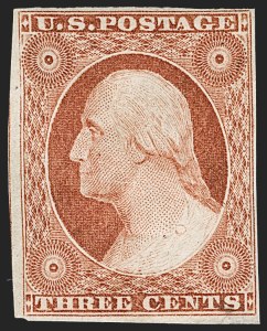 Sale 1217, Lot 516, 3c 1851-57 Issues - Imprint Positions