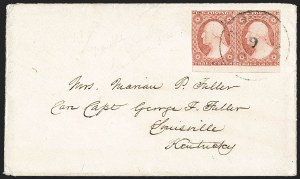 Sale 1217, Lot 522, 3c 1851-57 Issues - Imprint Positions