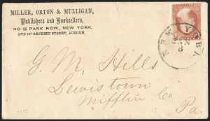 Sale 1217, Lot 524, 3c 1851-57 Issues - Imprint Positions