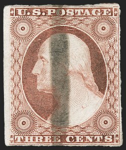 Sale 1217, Lot 526, 3c 1851-57 Issues - Perforation Essays and Trials