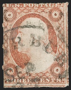 Sale 1217, Lot 530, 3c 1851-57 Issues - Perforation Essays and Trials