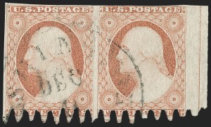 Sale 1217, Lot 531, 3c 1851-57 Issues - Perforation Essays and Trials