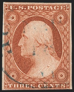 Sale 1217, Lot 540, 3c 1851-57 Issues - Shades