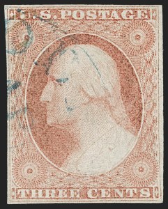 Sale 1217, Lot 547, 3c 1851-57 Issues - Shades