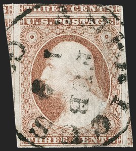 Sale 1217, Lot 551, 3c 1851-57 Issues - Shades