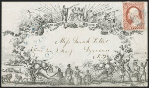 Sale 1217, Lot 564, 3c 1851-57 Issues - Illustrated, Advertising and Campaign Covers