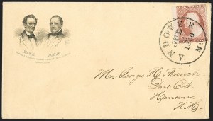 Sale 1217, Lot 572, 3c 1851-57 Issues - Illustrated, Advertising and Campaign Covers