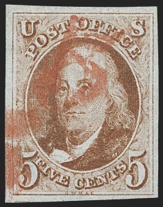 Sale 1217, Lot 656, 1847 Issue (Scott 1-2)