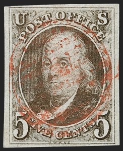 Sale 1217, Lot 663, 1847 Issue (Scott 1-2)
