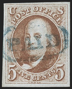 Sale 1217, Lot 667, 1847 Issue (Scott 1-2)
