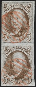 Sale 1217, Lot 669, 1847 Issue (Scott 1-2)