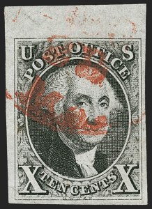 Sale 1217, Lot 676, 1847 Issue (Scott 1-2)