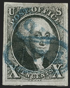 Sale 1217, Lot 677, 1847 Issue (Scott 1-2)