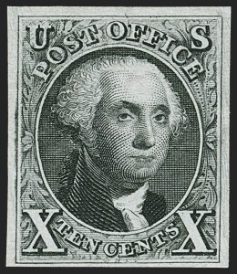 Sale 1217, Lot 692, 1875 Reproduction of 1847 Issue (Scott 3-4)