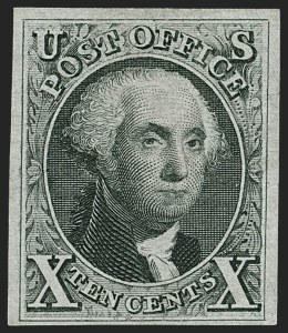 Sale 1217, Lot 693, 1875 Reproduction of 1847 Issue (Scott 3-4)