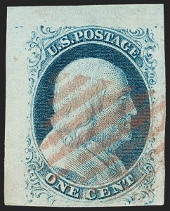 Sale 1217, Lot 698, 1c 1851-56 Issue (Scott 6-9)