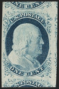 Sale 1217, Lot 710, 1c 1851-56 Issue (Scott 6-9)
