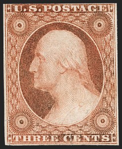 Sale 1217, Lot 718, 3c-12c 1851-56 Issue (Scott 10-17)