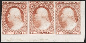 Sale 1217, Lot 722, 3c-12c 1851-56 Issue (Scott 10-17)