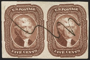 Sale 1217, Lot 728, 3c-12c 1851-56 Issue (Scott 10-17)
