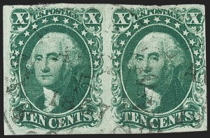 Sale 1217, Lot 741, 3c-12c 1851-56 Issue (Scott 10-17)