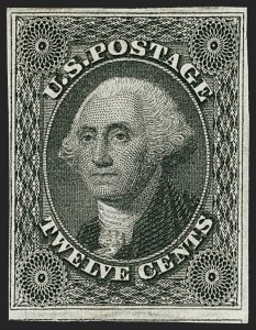 Sale 1217, Lot 743, 3c-12c 1851-56 Issue (Scott 10-17)