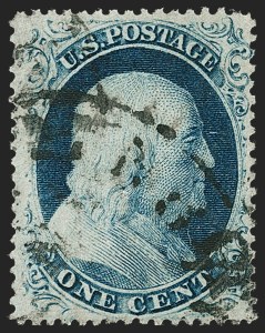 Sale 1217, Lot 755, 1c-3c 1857-60 Issue (Scott 18-26A)