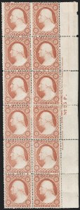 Sale 1217, Lot 762, 1c-3c 1857-60 Issue (Scott 18-26A)