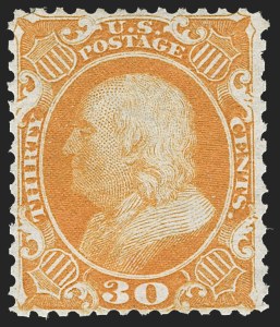 Sale 1217, Lot 808, 1875 Reprint of 1857-60 Issue (Scott 40-47)