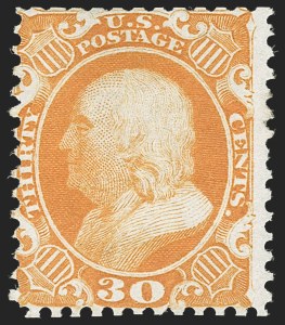Sale 1217, Lot 809, 1875 Reprint of 1857-60 Issue (Scott 40-47)