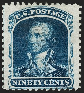 Sale 1217, Lot 814, 1875 Reprint of 1857-60 Issue (Scott 40-47)