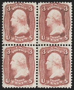 Sale 1217, Lot 821, 1861-66 Issue (Scott 56-78)